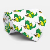 Cravate Dragon Saxophone Imaginaire (Roulé)