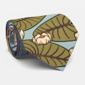 Cravate Dragonflies Water Lilies Marais Art Nouveau (Roulé)