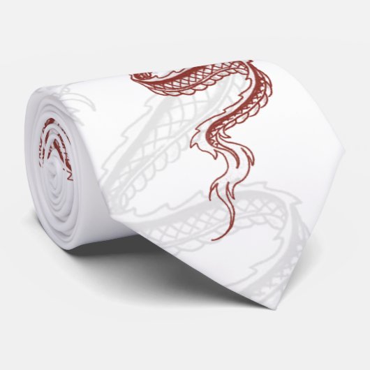 Cravate Dragons (Roulé)