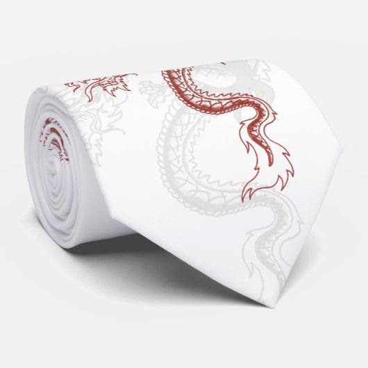 Cravate Dragons (Roulé)