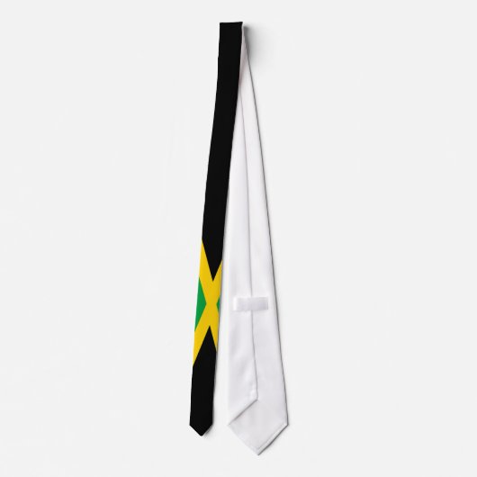 Cravate Drapeau 1 de la Jamaïque (Dos)