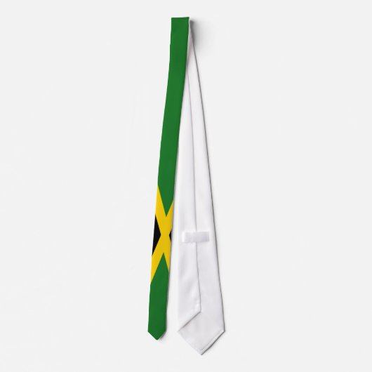 Cravate Drapeau 2 de la Jamaïque (Dos)