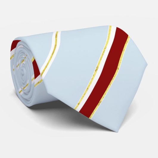 Cravate Drapeau à rayures de Dubaï (Roulé)