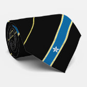 Cravate Drapeau à rayures de Houston (Roulé)