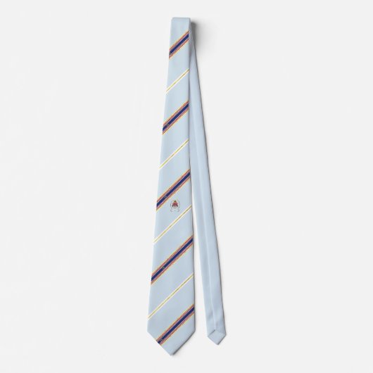 Cravate Drapeau à rayures de Kuala Lumpur (Devant)