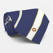 Cravate drapeau à rayures de Kyoto (Roulé)