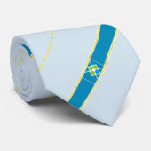 Cravate Drapeau à rayures de La Plata (Roulé)