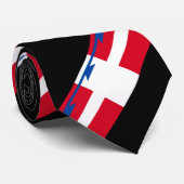 Cravate Drapeau à rayures de piemonte (Roulé)
