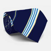 Cravate Drapeau à rayures de Tallinn (Roulé)