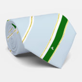 Cravate Drapeau à rayures de Tomsk (Roulé)