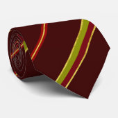 Cravate Drapeau à rayures de Varsovie (Roulé)