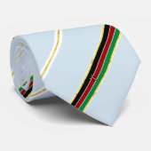 Cravate Drapeau à rayures du Kenya (Roulé)