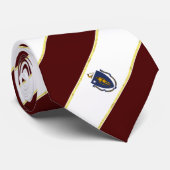 Cravate Drapeau à rayures du Massachusetts (Roulé)