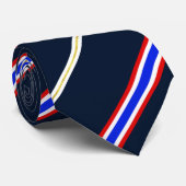 Cravate Drapeau à rayures thaïlandais (Roulé)
