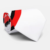 Cravate Drapeau albanais (Roulé)