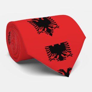 Cravate Drapeau Albanie