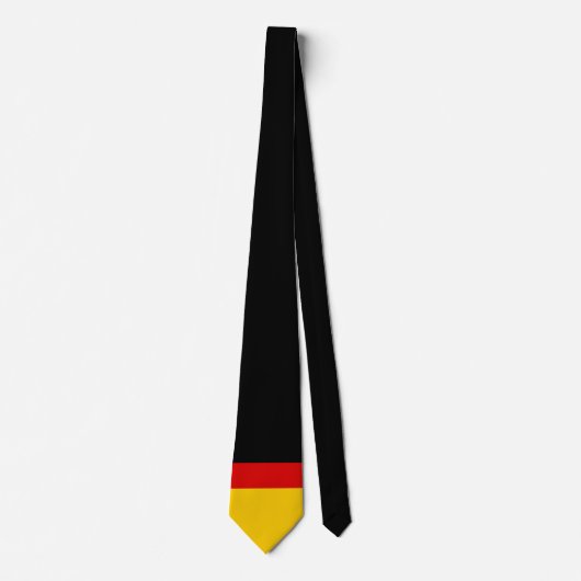 Cravate Drapeau Allemagne (Devant)