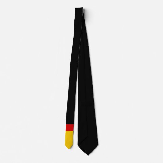 Cravate Drapeau Allemagne (Dos)