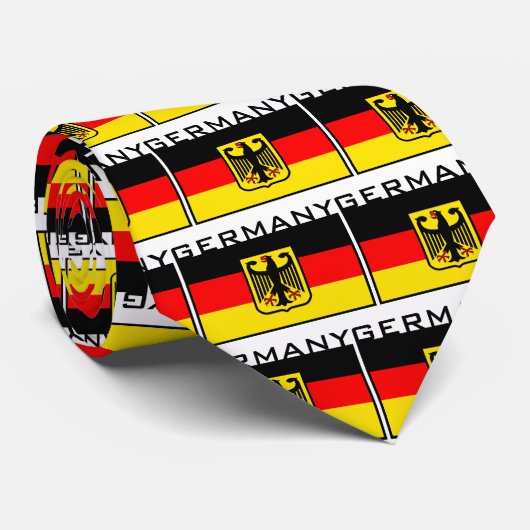 Cravate Drapeau allemand (Roulé)
