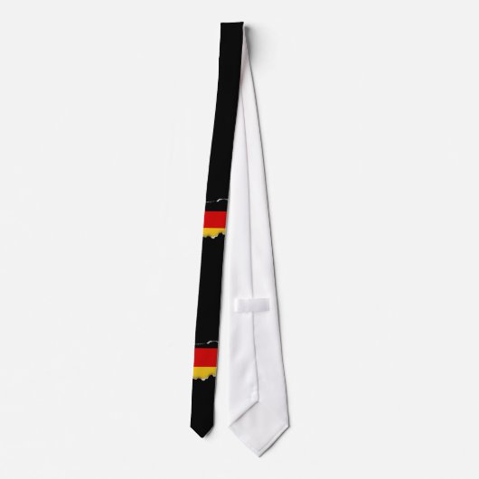 Cravate Drapeau allemand (Dos)