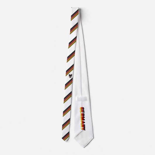 Cravate Drapeau allemand (Dos)
