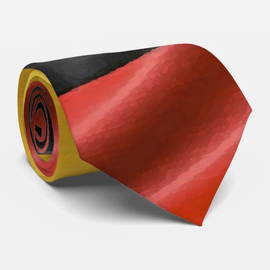 Cravate Drapeau allemand (Roulé)