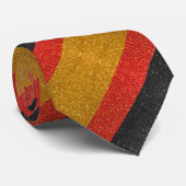Cravate Drapeau allemand Berlin Parties scintillant profes (Roulé)