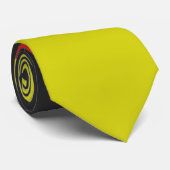 Cravate drapeau allemand carré drapé (Roulé)