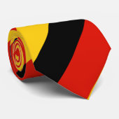 Cravate Drapeau allemand de coutume de l'Allemagne (Roulé)