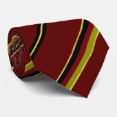 Cravate Drapeau allemand de rayures (Roulé)