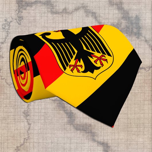 Cravate Drapeau allemand & Voyage Allemagne, affaires / sp
