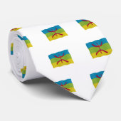 Cravate Drapeau Amazigh (Roulé)
