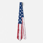 Cravate Drapeau américain (Devant)