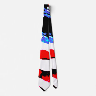 Cravate Drapeau américain