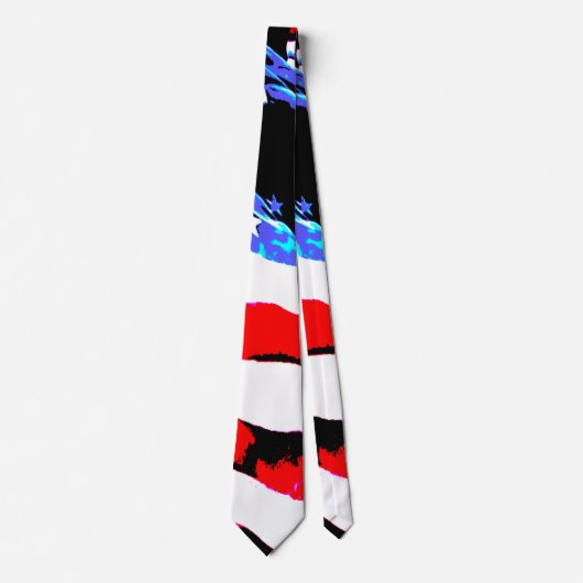 Cravate Drapeau américain (Devant)