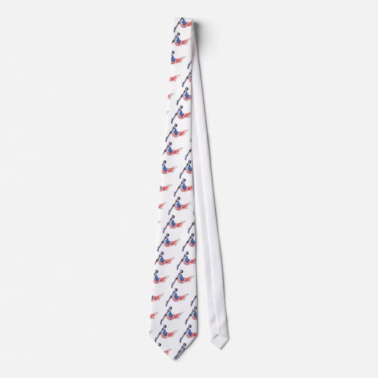 Cravate Drapeau américain (Devant)
