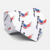 Cravate Drapeau américain (Roulé)