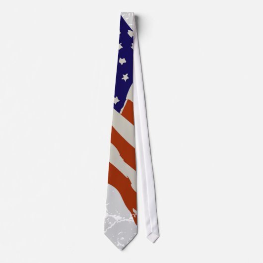 Cravate Drapeau américain (Devant)