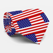 CRAVATE DRAPEAU AMÉRICAIN (Roulé)