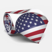 CRAVATE DRAPEAU AMÉRICAIN (Roulé)