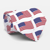 Cravate Drapeau Américain (Roulé)