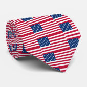 Cravate Drapeau américain (Roulé)