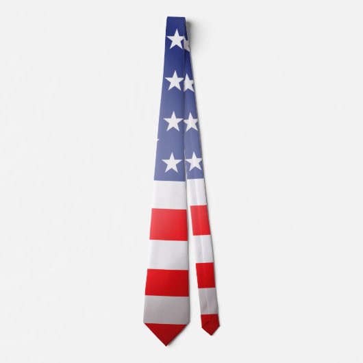 Cravate Drapeau américain (Devant)
