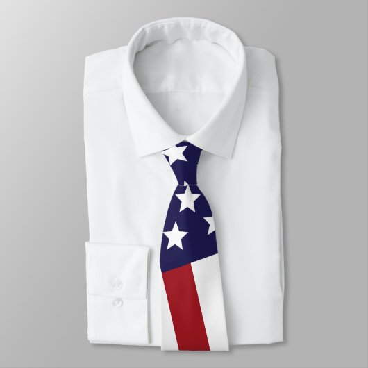 Cravate Drapeau américain (Attaché)