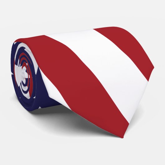 Cravate Drapeau américain (Roulé)