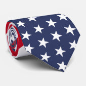 Cravate Drapeau américain (Roulé)