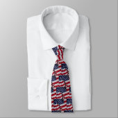 Cravate Drapeau américain (Attaché)