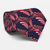 Cravate Drapeau américain, Confiance__ (Roulé)