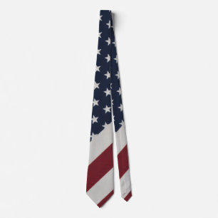 Cravate Drapeau américain patriotique