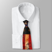 Cravate Drapeau américain rouillé patiné (Attaché)